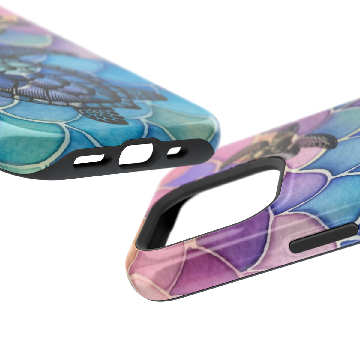 Sea Turtle Silhouette MagSafe® Compatible Tough Case for iPhone