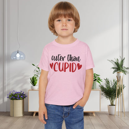 Cuter Than Cupid Heavy Cotton™ Toddler T-shirt
