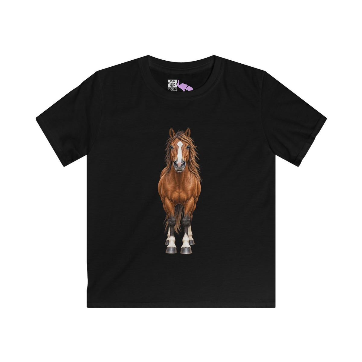 ""Front to Back Horse Lover Youth Softstyle Tee
