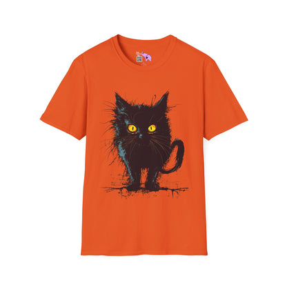 Black Kitten Adult T-shirt