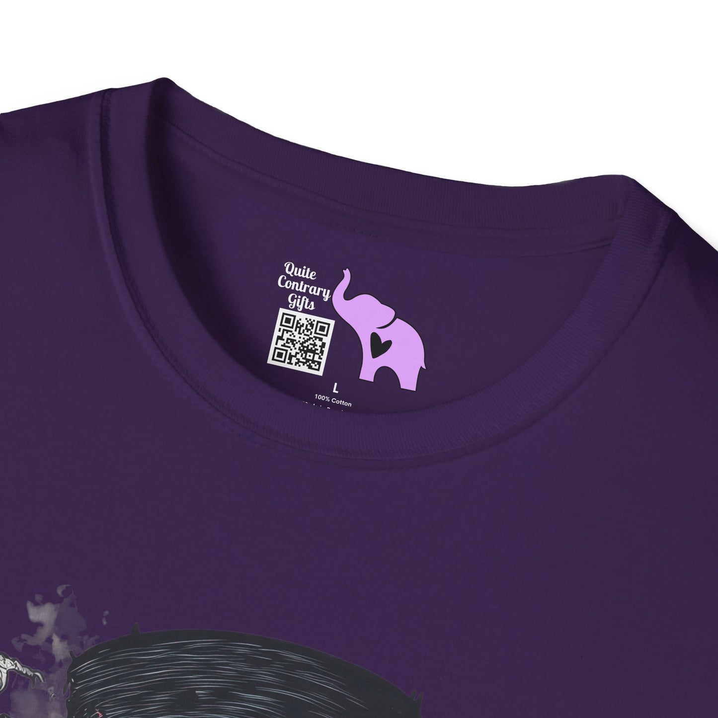 Creepy Skulls w/Top Hat Adult T-shirt