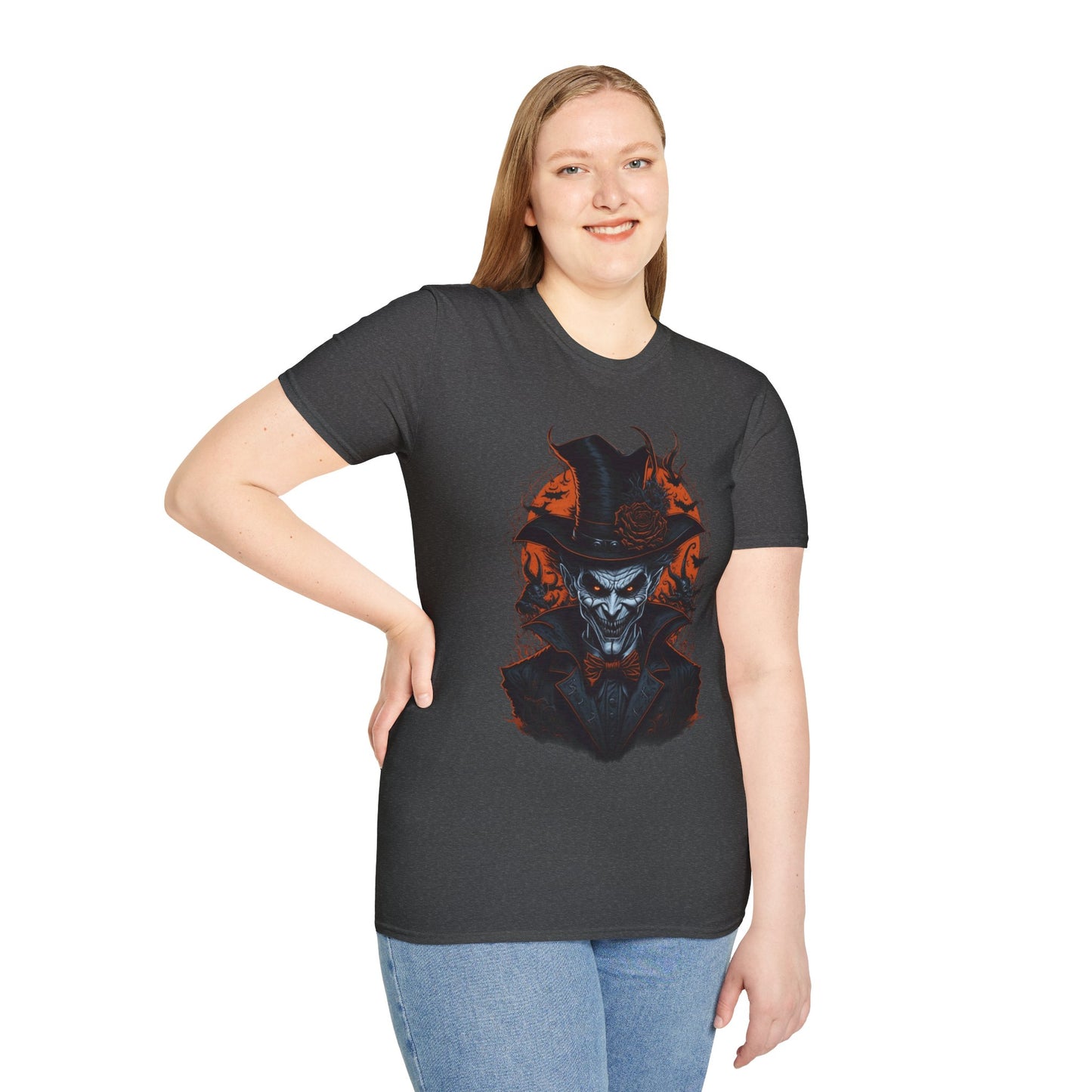 Creepy Demon in Top Hat T-shirt