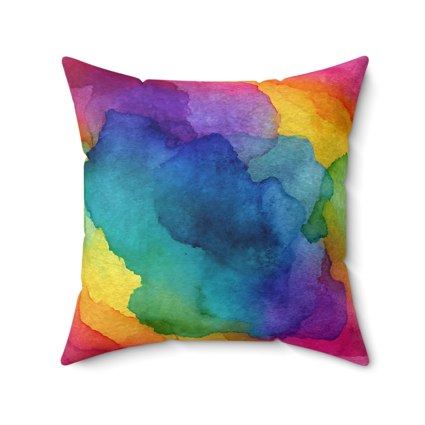 Rainbow Watercolors Basic Bedding Set
