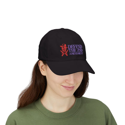 Defend The 2nd Amendment Embroidered Classic Dad Cap