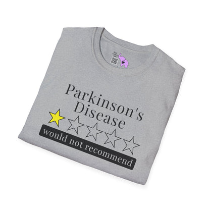 Parkinson's Disease 1 Star Would Not Recommend Adult T-shirt