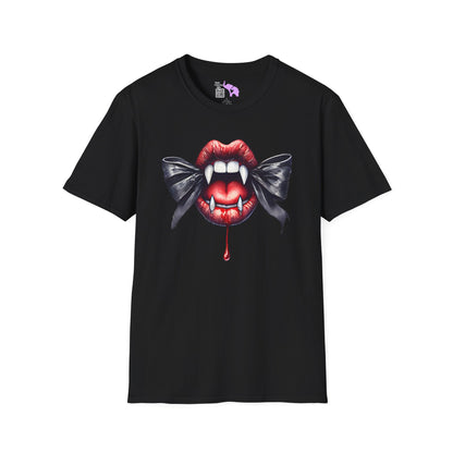 Vampire Mouth Adult T-shirt