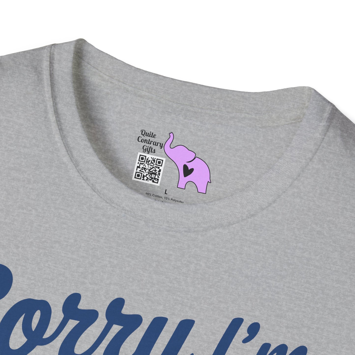 Sorry I'm Late I Was Dilly Dallying (Turtle) Adult T-shirt