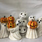 Spooky Ghost LED Halloween Resin Figurines