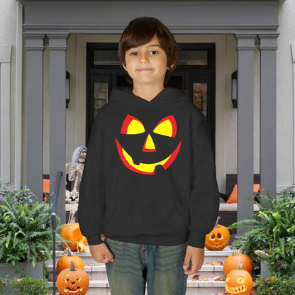 Pumpkin Smile Youth Heavy Blend Hoodie