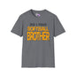 Loud & Proud Softball Brother Adult T-shirt