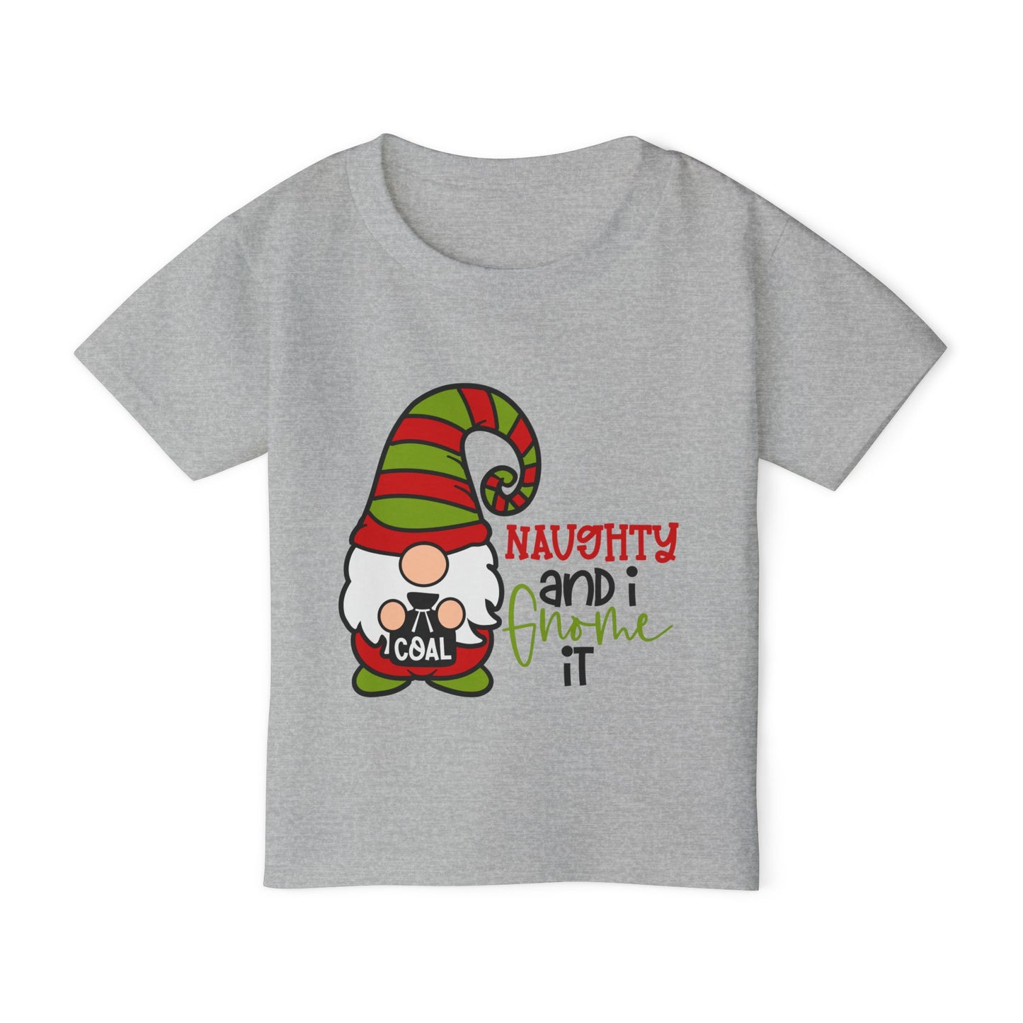 Naughty and I Gnome It Heavy Cotton™ Toddler T-shirt