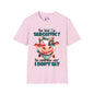 You Think I'm Sarcastic... Cute Cow Adult T-shirt