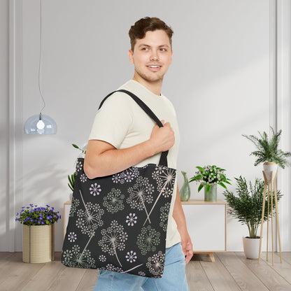 Dandelion Nightfall Canvas Tote Bag
