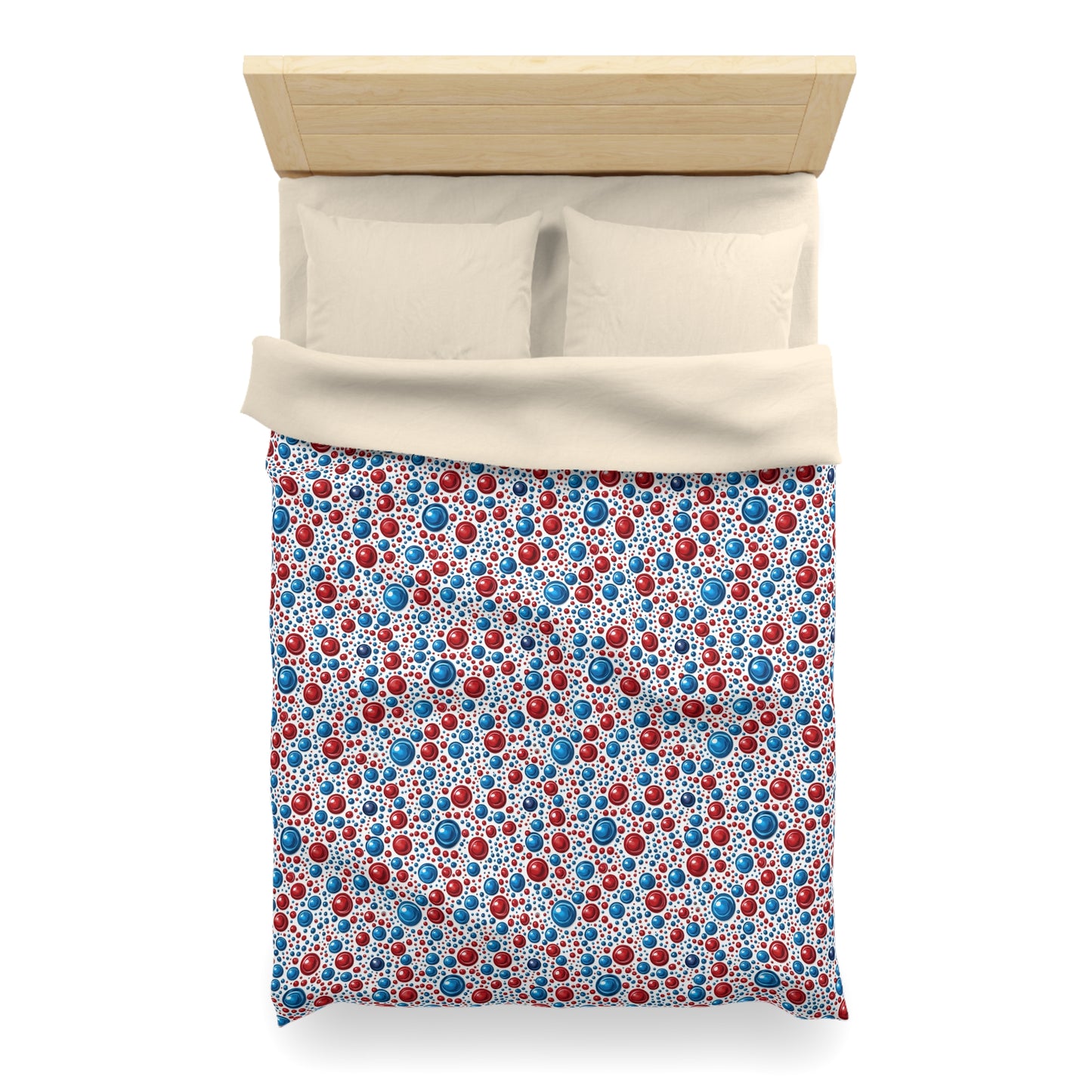 Freedom Dots Microfiber Duvet Cover