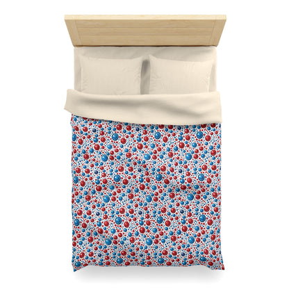 Freedom Dots Microfiber Duvet Cover