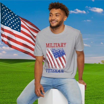 Military Veteran Adult T-Shirt