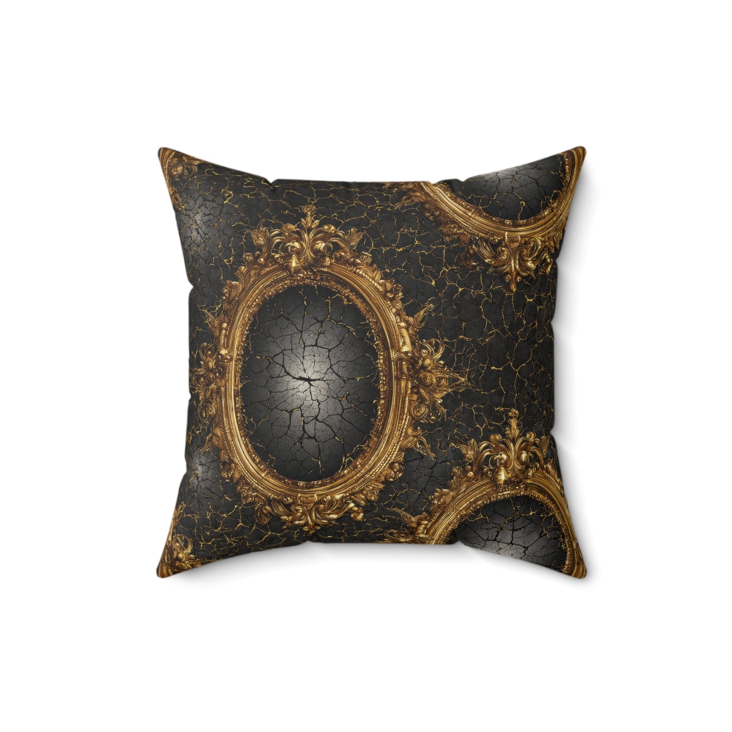 The Broken Gallery Throw Pillow