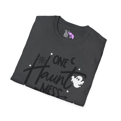 One Haunt Mess Adult T-shirt