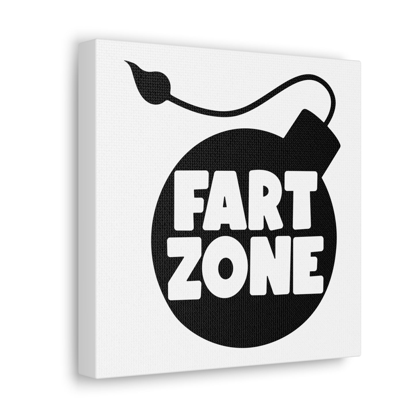 Fart Zone Canvas Square Wraps w/o Frame