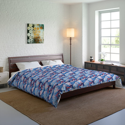Azure Kumo Flow Comforter