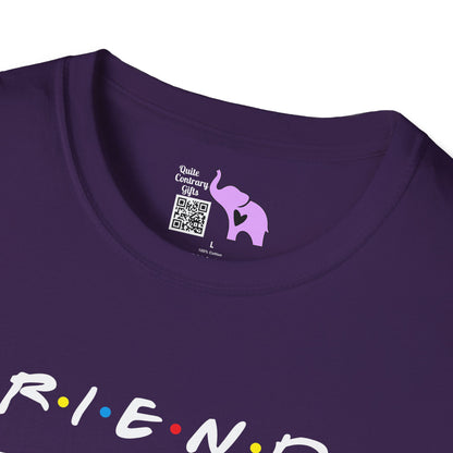 Friends; Peephole Adult T-shirt
