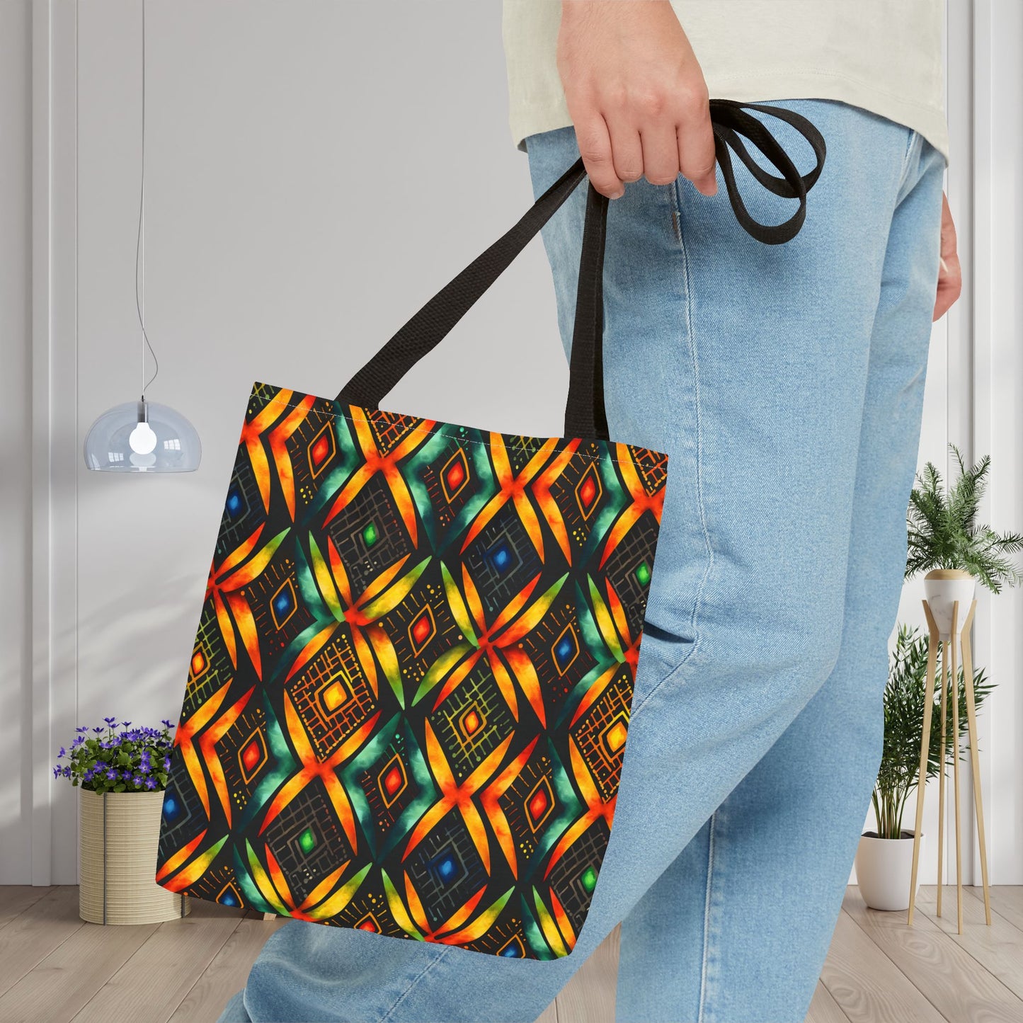 Legacy Lines Canvas Tote Bag