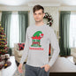 I'm The Sassy Elf Personalized Adult Long Sleeve Tee