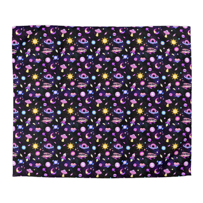 Cosmic Recess Microfiber Duvet Cover