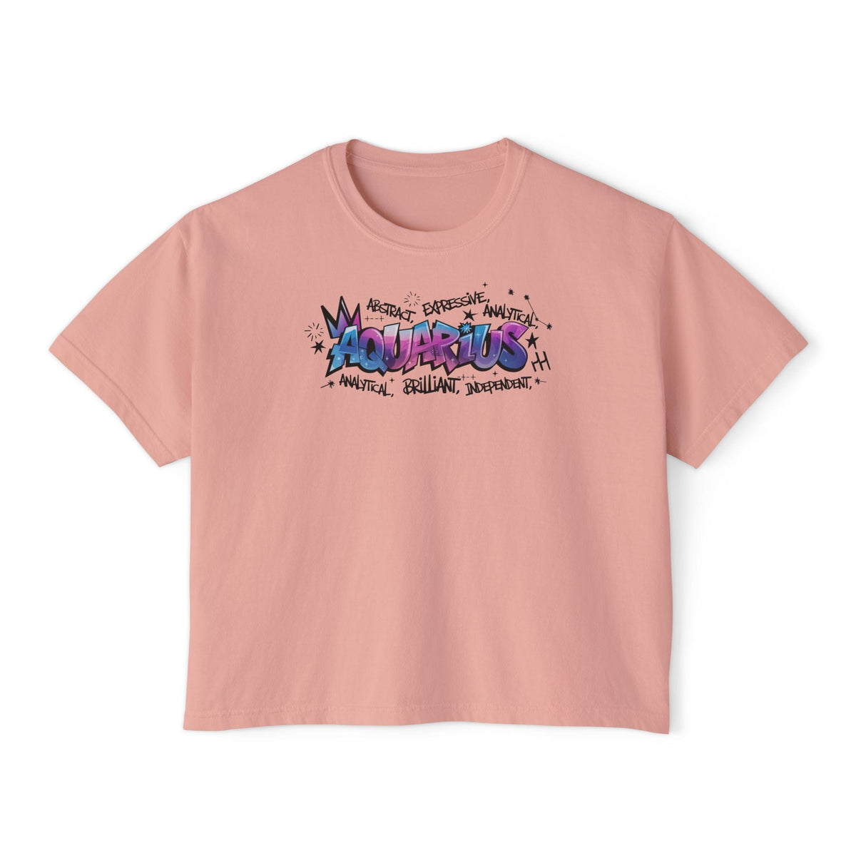 Aquarius Street Art Women's Boxy Tee