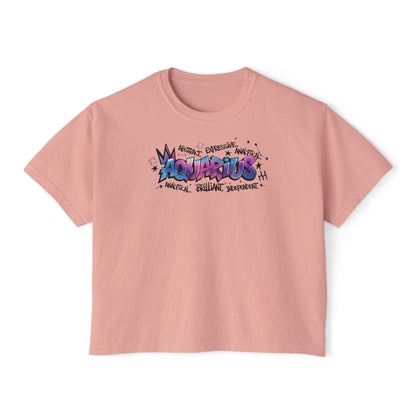Aquarius Street Art Women's Boxy Tee