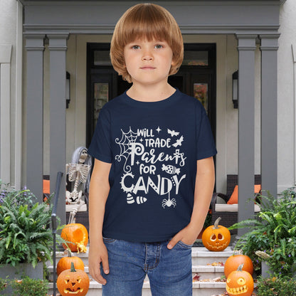 Will Trade Parents For Candy Heavy Cotton™ Toddler T-shirt