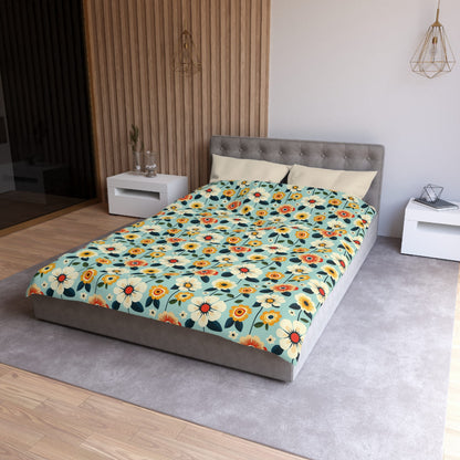 Joy Petals Microfiber Duvet Cover