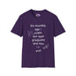 Six Munths Ago I Cudnt Evn Spel Gradjuete... Adult T-shirt