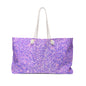 Lavender Crystal Weekender Bag