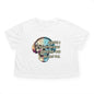 I Have Absolutely No Desire To Fit In Women's Flowy Cropped Tee