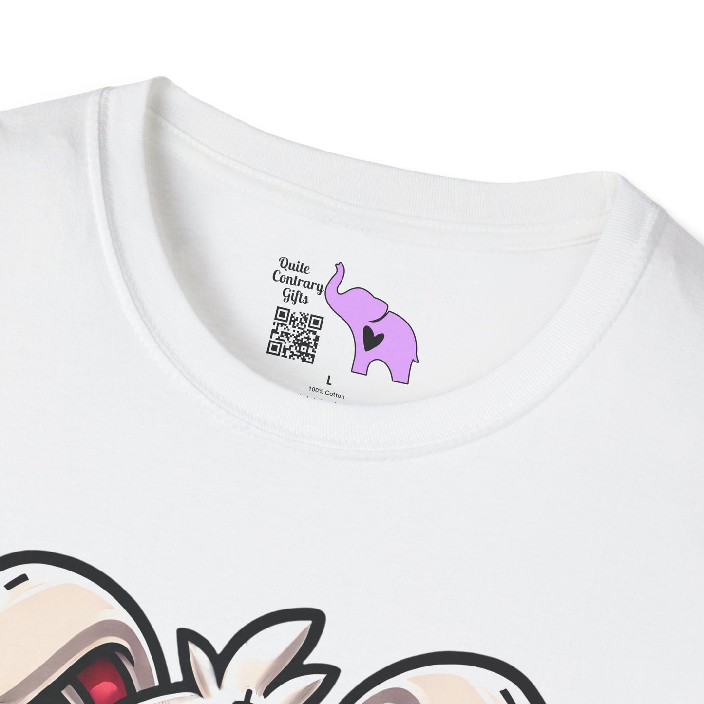 Boo You (Voodoo Bunny/Skull) Adult T-shirt