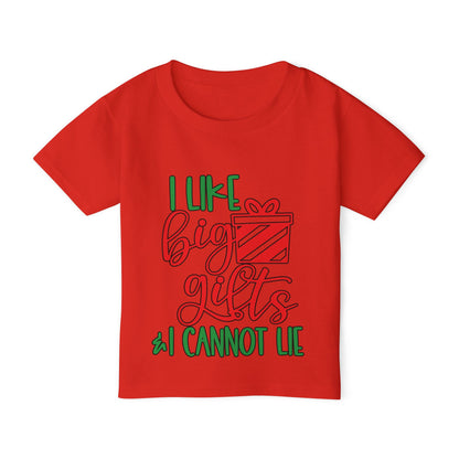 I Like Big Gifts & I Cannot Lie Heavy Cotton™ Toddler T-shirt
