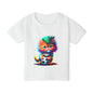 Cute Colorful Kitten w/Soccer Ball Heavy Cotton™ Toddler T-shirt