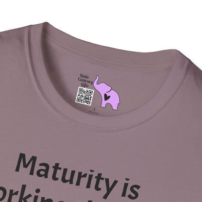 Maturity is... Adult T-shirt