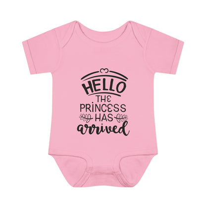 The Princess Has Arrived Infant Baby Rib Bodysuit