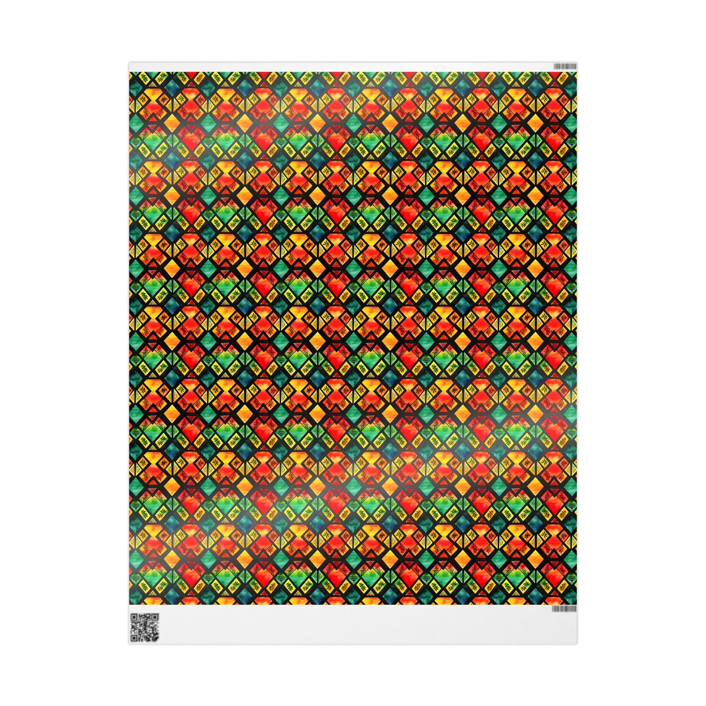 Freedom Flame Kwanzaa Wrapping Paper