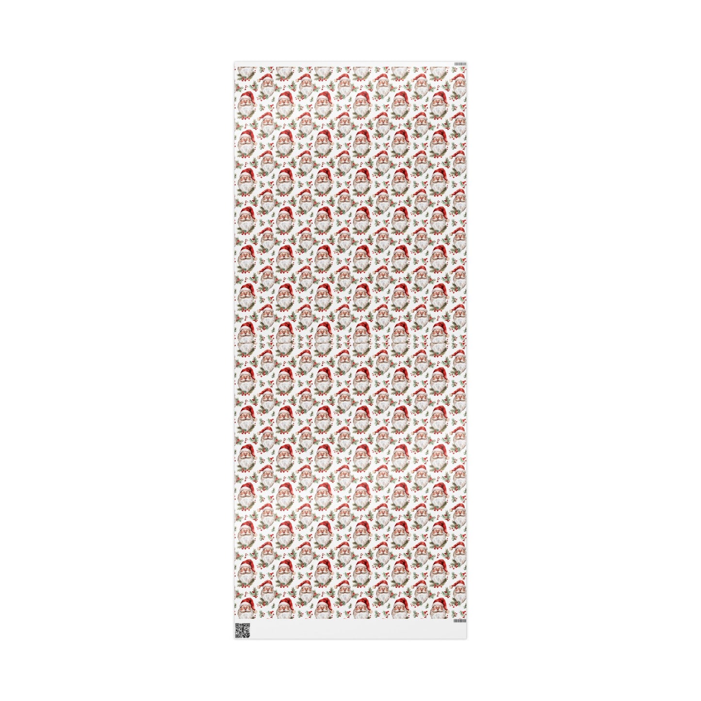 Berry Merry Santa Wrapping Paper