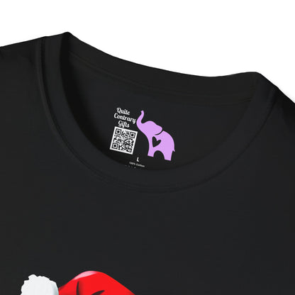 Santa Kitten Adult T-shirt