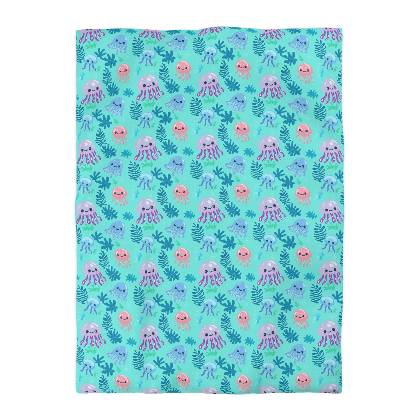Jellyfish Daydreams Microfiber Duvet Cover