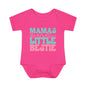 Mama's Dramatic Little Bestie Baby Rib Bodysuit