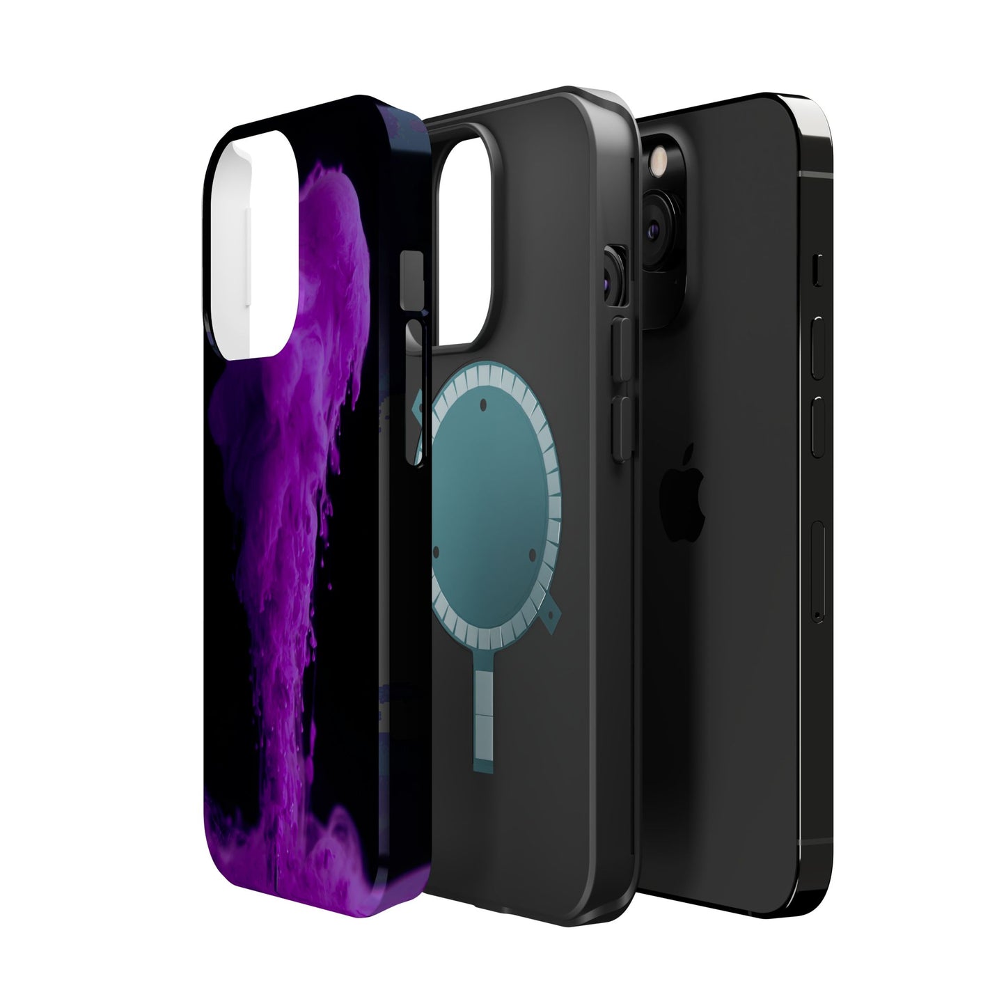 Purple Cloud MagSafe® Compatible Tough Case for iPhone