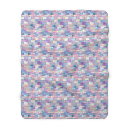 Cloudbound Panels Fleece Blanket