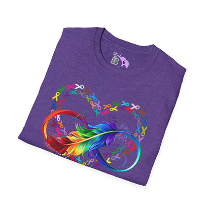 Fight Cancer in All Colors 13 Adult T-shirt