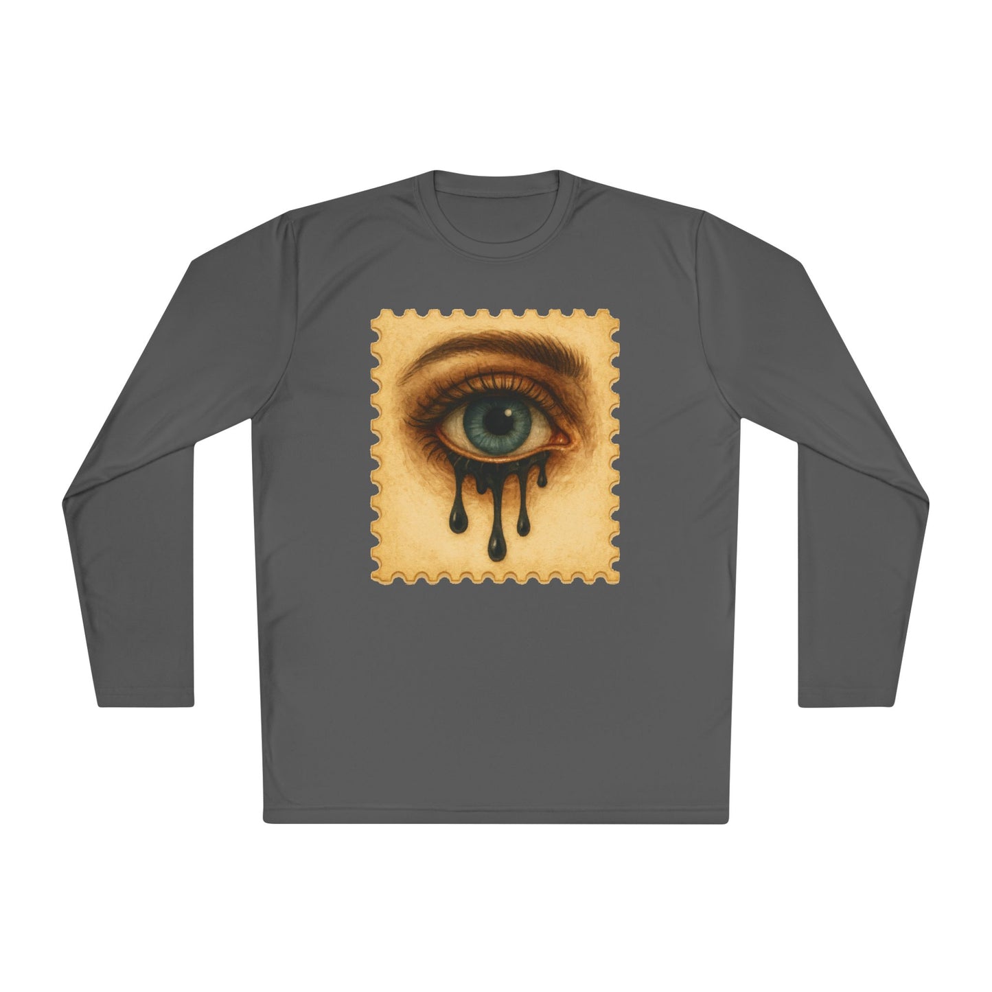 Drip Gaze Adult Long Sleeve Tee