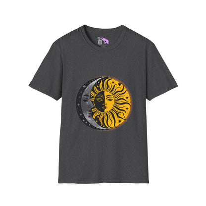 Sun Moon Stars Adult T-shirt